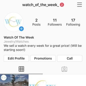 Follow us on Instagram! @watch_of_the_week_
